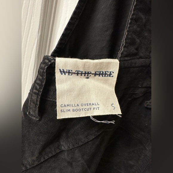 We the Free Camilla Cord Slim Flare Overalls - Picture 5 of 8